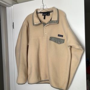 Mens Patagonia fleece pullover